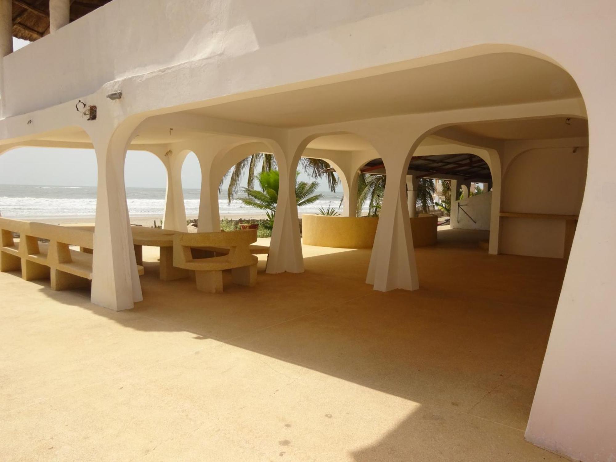 Hotel Du Bar De La Mer Cap Skirring Kabrousse 外观 照片