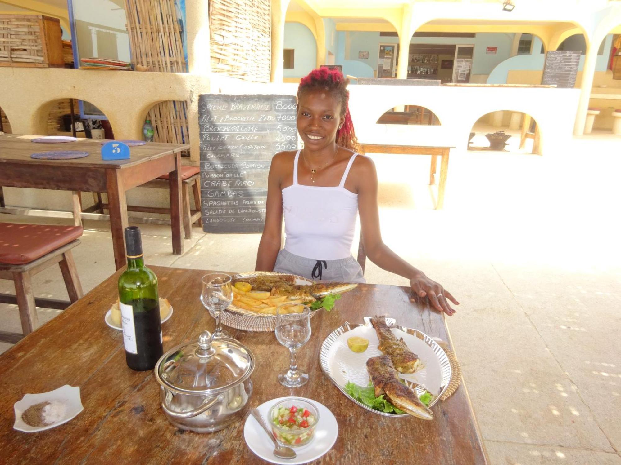 Hotel Du Bar De La Mer Cap Skirring Kabrousse 外观 照片