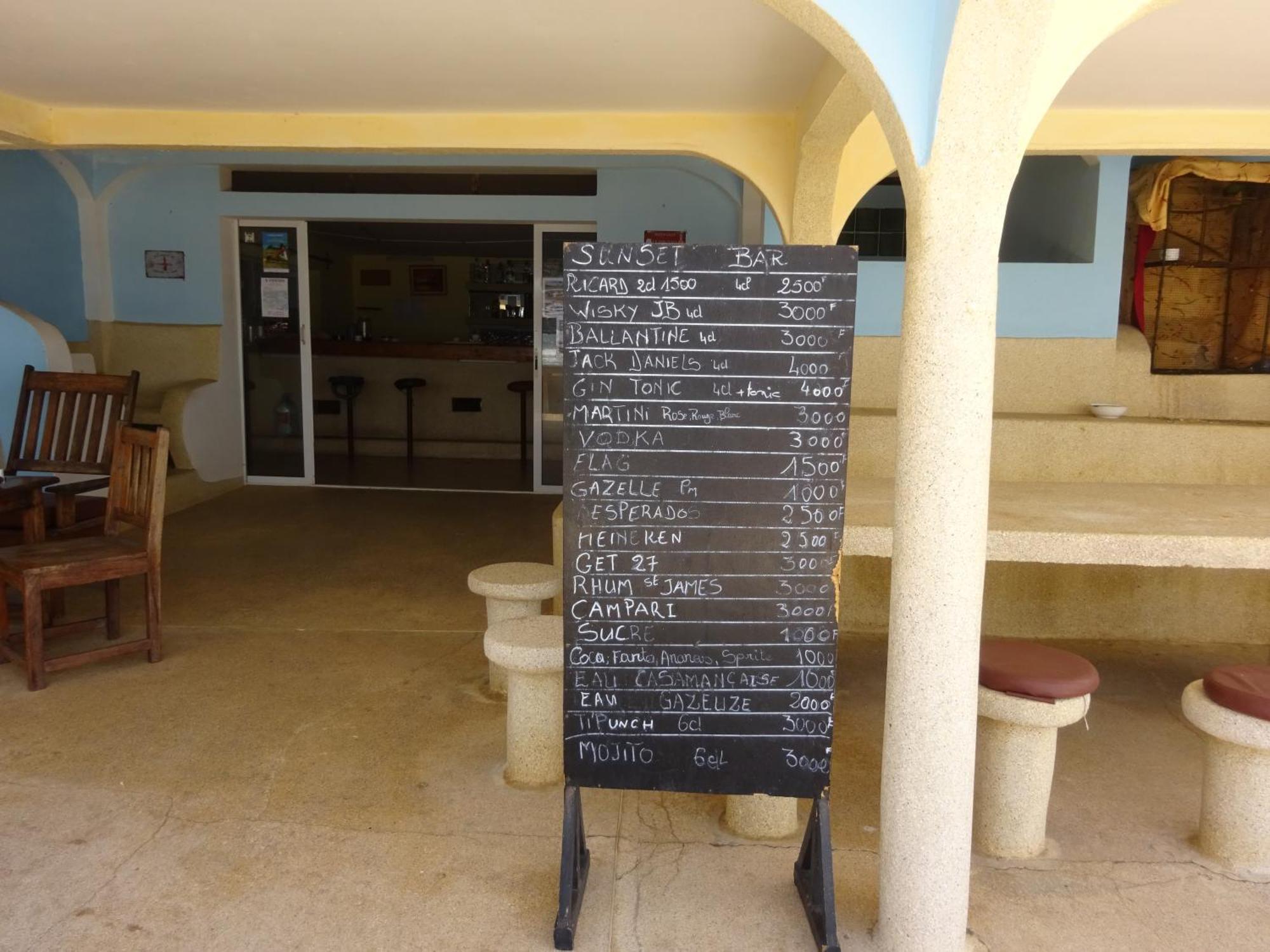 Hotel Du Bar De La Mer Cap Skirring Kabrousse 外观 照片