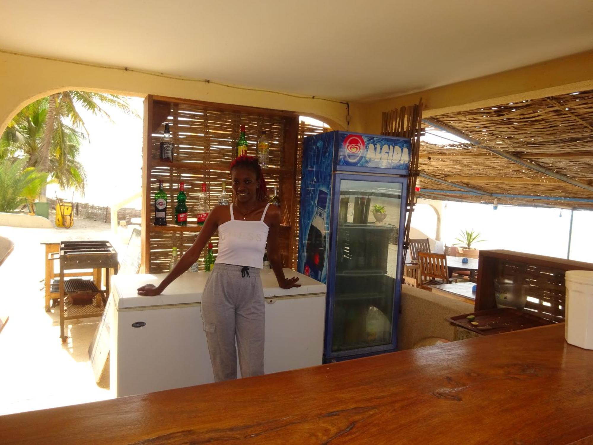 Hotel Du Bar De La Mer Cap Skirring Kabrousse 外观 照片