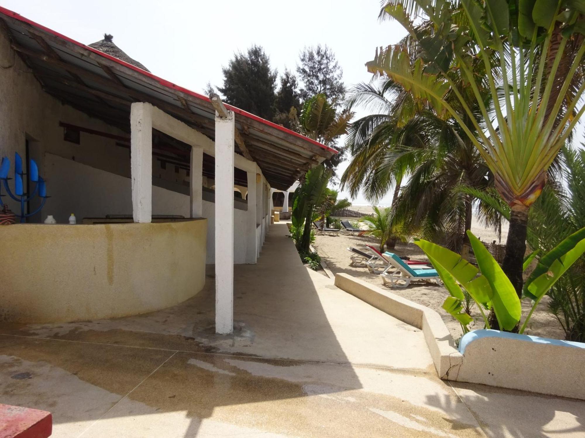 Hotel Du Bar De La Mer Cap Skirring Kabrousse 外观 照片